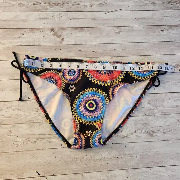 Two Piece Tankini Swimsuit with Mesh Overlay NWOT Size Large - Picture 12 of 12